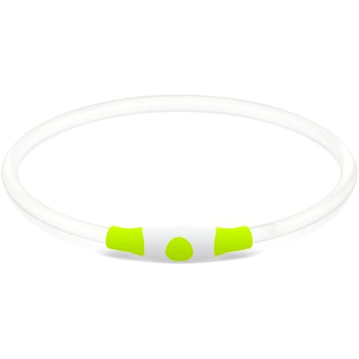 BSEEN USB Rechargeable Flash Dog Necklace Light, Green, Small Medium Large Dogs