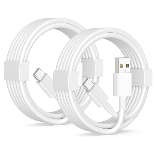 carplay cable for iphone 17/17 pro/air/16e/16/15 pro max/plus 2pack usb a to usb c charging wire 3ft