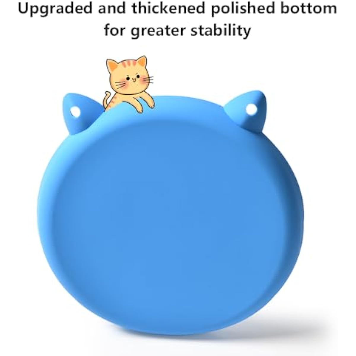 2Pcs Silicone Slow Feeder Cat Bowl,Puzzle Feeder,Interactive Toys,Slow Feeding cat Bowl Suitable for All Dry and Wet Foods,Easy to Clean Silicone Bowls (Green and Blue)