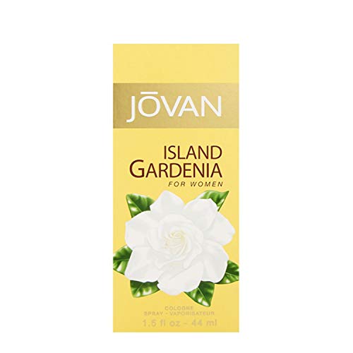 jovan island gardenia eau de cologne 1.5 fl oz travel size women's fragrance