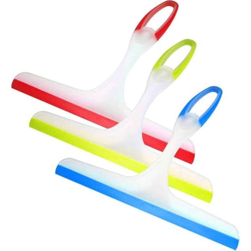Shower Squeegee for Glass Doors, 3pcs Bathroom Squeegee for Shower Cleaner Squeegee, Window Cleaning Squeegee Glass Shower Door for Car Window Wiper Mirror Windshield