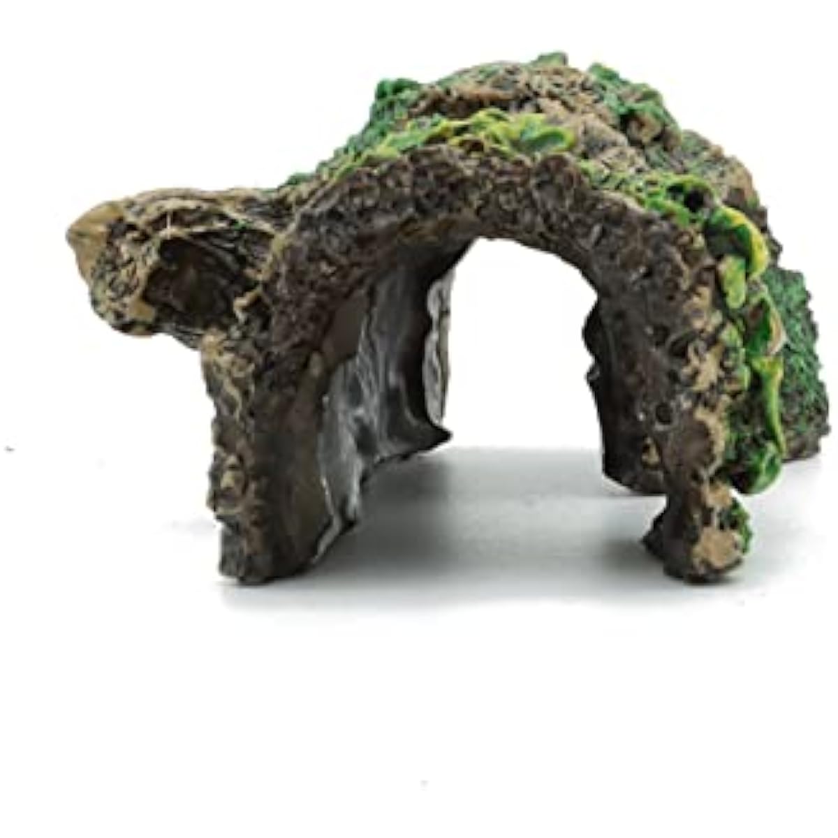 JIH Aquarium Decorations Resin Hollow Tree Trunk Ornament, Bettas House Cave Wood House Decor for Fish Tank (HS-SP207)