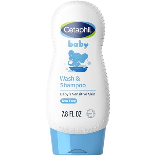 cetaphil baby shampoo and body wash with organic calendula 7.8oz