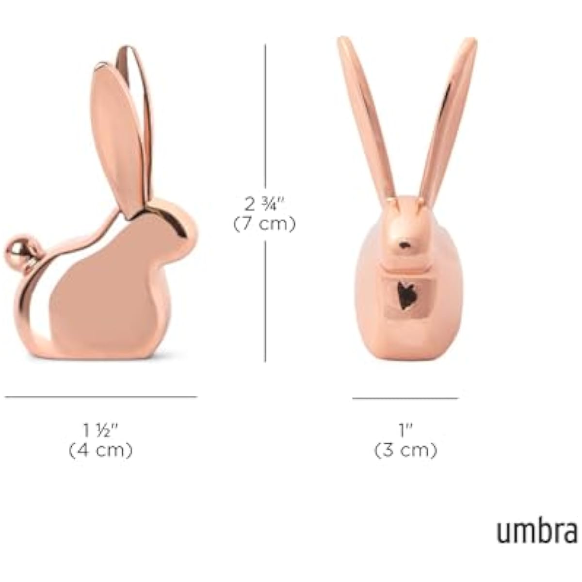 umbra-anigram-bunny-ring-hldr-copper-1-3-4-x-1-3-4-x-3-inches