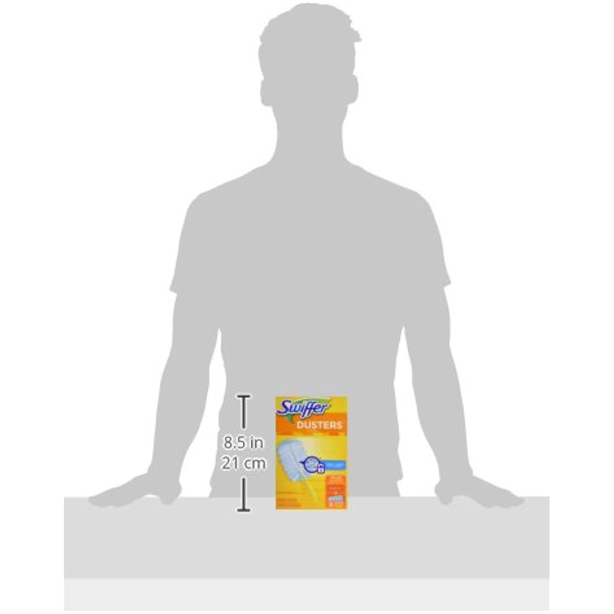 Swiffer TRAP + LOCK Duster Starter Kit, Includes 1 Handle and 5 Dusters for Allergen-Grabbing Dusting