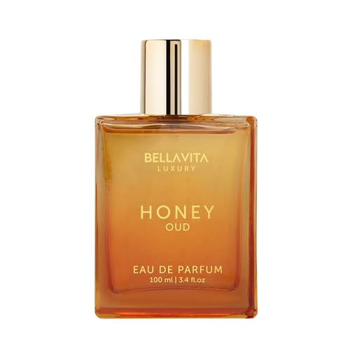 BellaVita Luxury Honey Oud Eau de Parfum 3.4 fl oz unisex fragrance patchouli vanilla bergamot