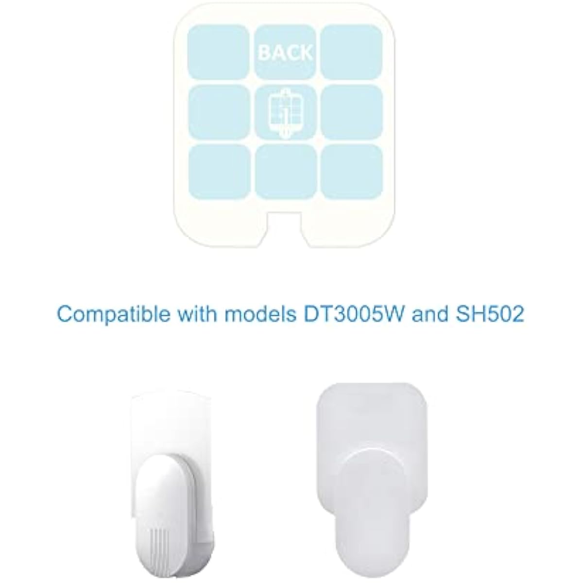 40 Pack Refill Glue Cards Compatible with Safer Home SH502 and Dynatrap DT3005W Dot Indoor Fly Trap Plug-in Insect Trap Replacement Sticky Glue Boards