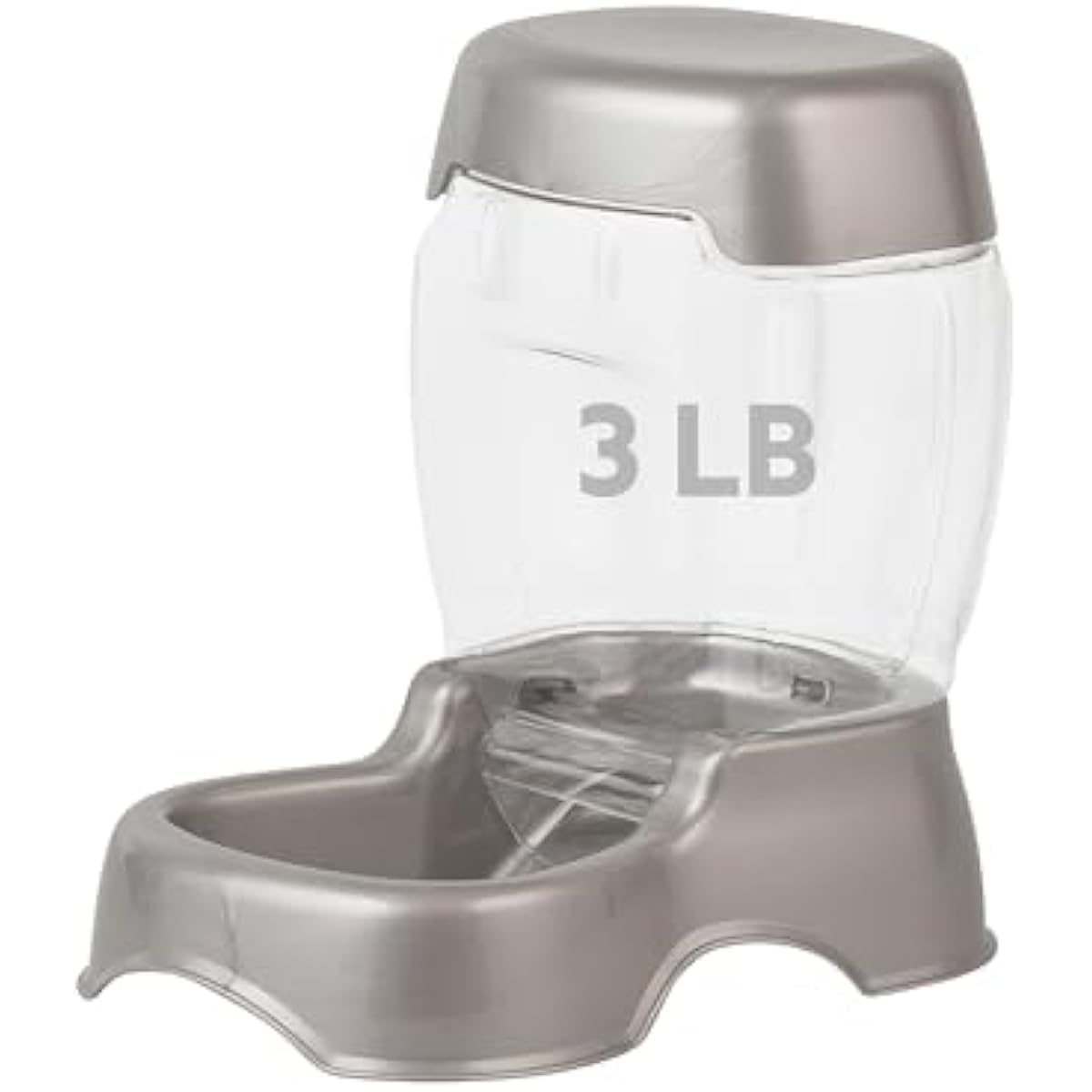 petmate pet cafe feeder dog and cat feeder, 3 sizes, made in usa, pearlescent colors