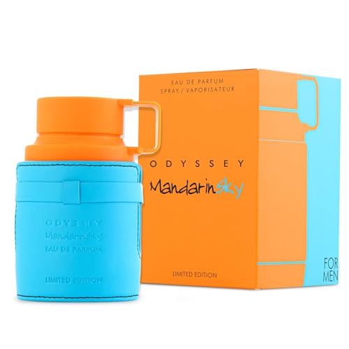 Armaf Odyssey Mandarinsky Limited Edition Eau De Parfum Spray 3.4 oz for Men Long-lasting Fragrance