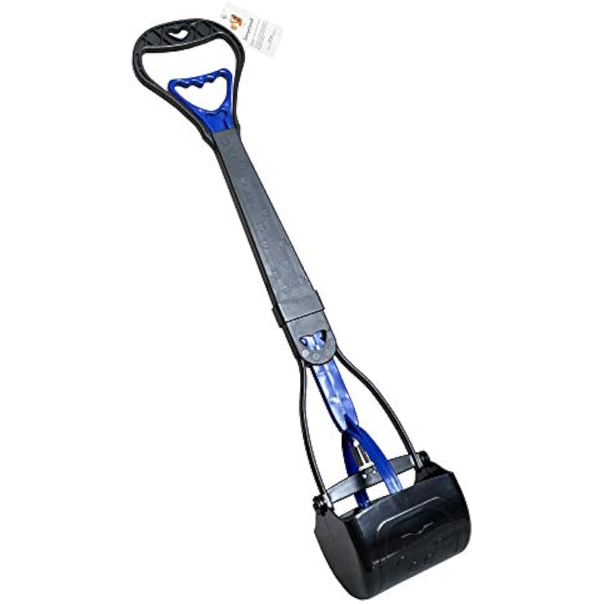 heavy-duty non-breakable large medium small dog pooper scooper with 28" long handled durable stainless steel spring
