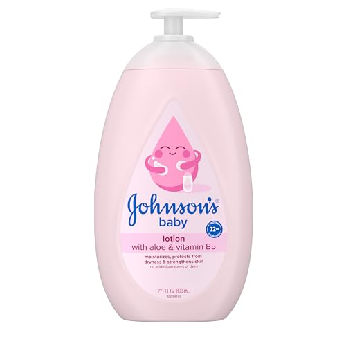 johnsons baby lotion with coconut oil aloe vera vitamin b5 72hr hydration