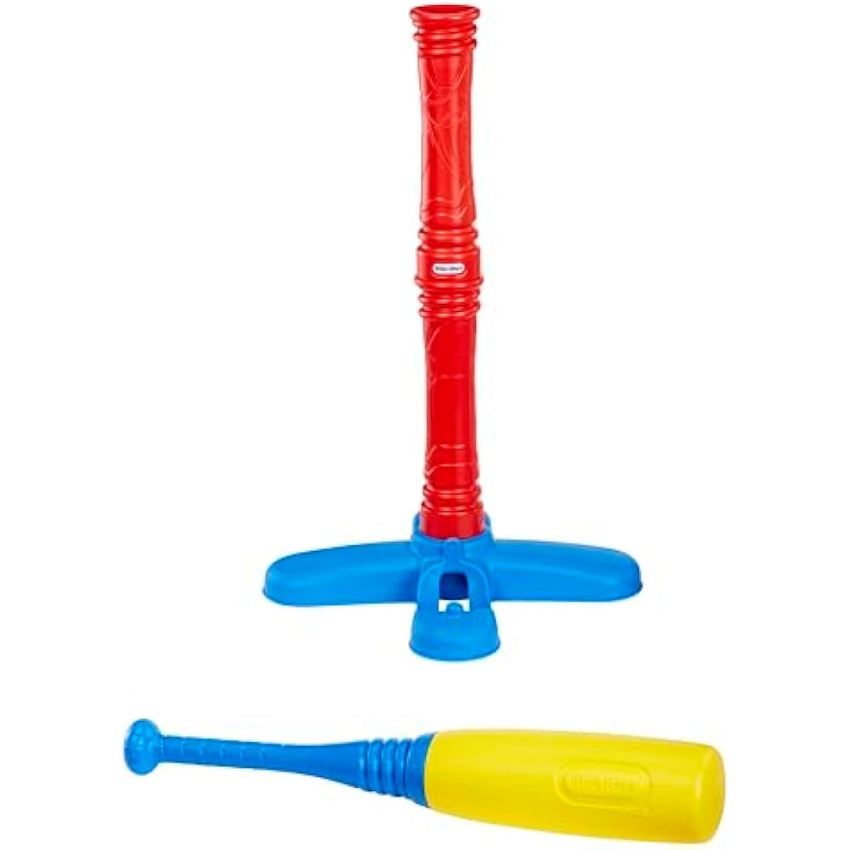 little tikes t-ball set, red, adjustable, 5 plastic balls for toddlers ages 18+ months