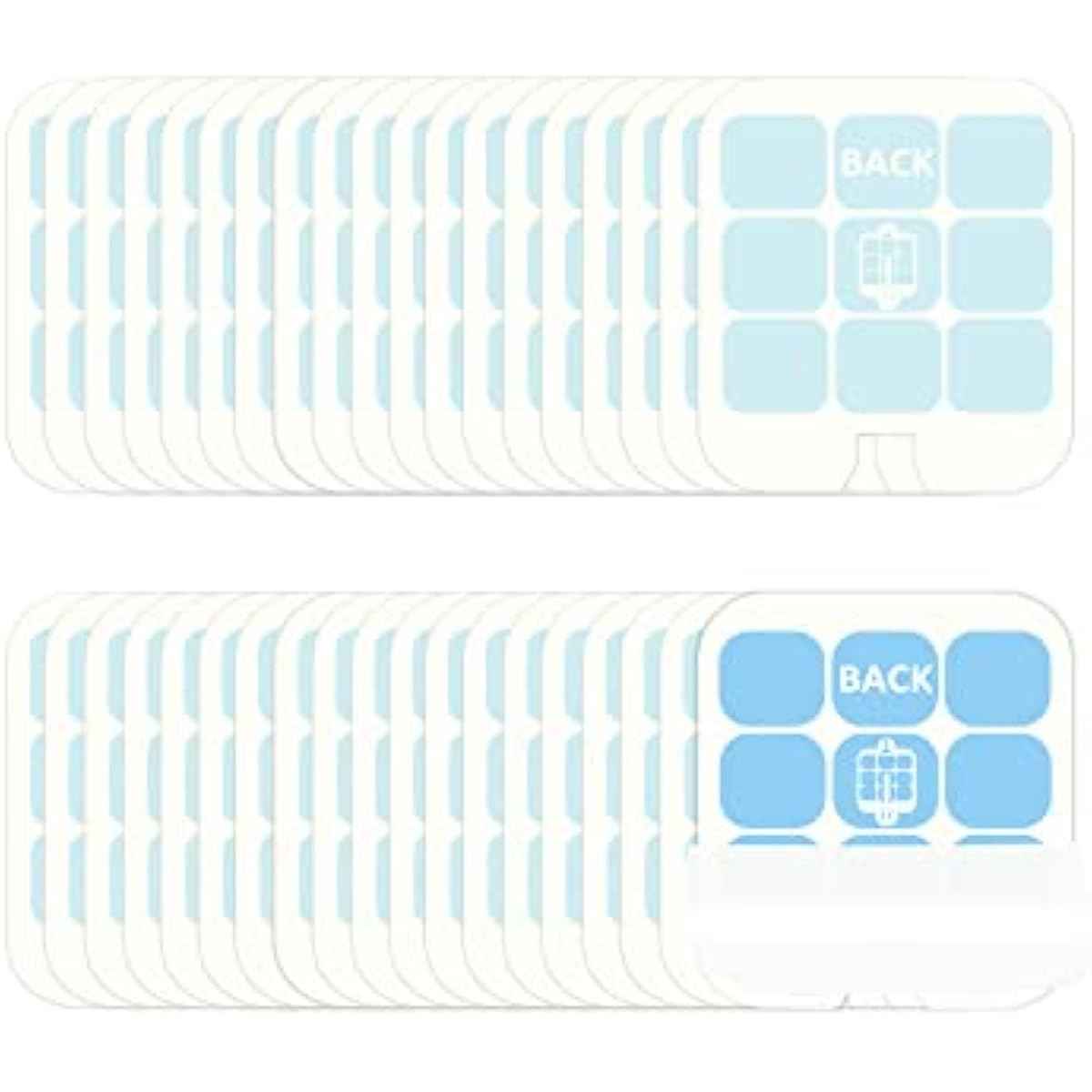 40 Pack Refill Glue Cards Compatible with Safer Home SH502 and Dynatrap DT3005W Dot Indoor Fly Trap Plug-in Insect Trap Replacement Sticky Glue Boards