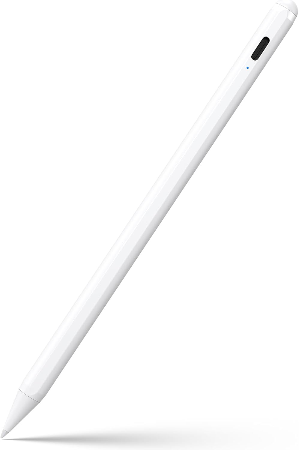 stylus pen for 6th-11th gen ipads, 2x fast charge active pencil compatible with 2018-2025 apple devices - white