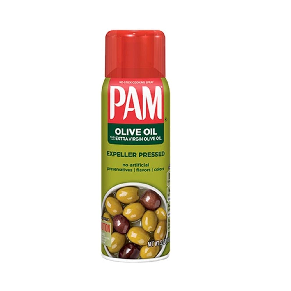 pam non stick olive oil cooking spray 5 oz, non-stick performance, no artificial preservatives