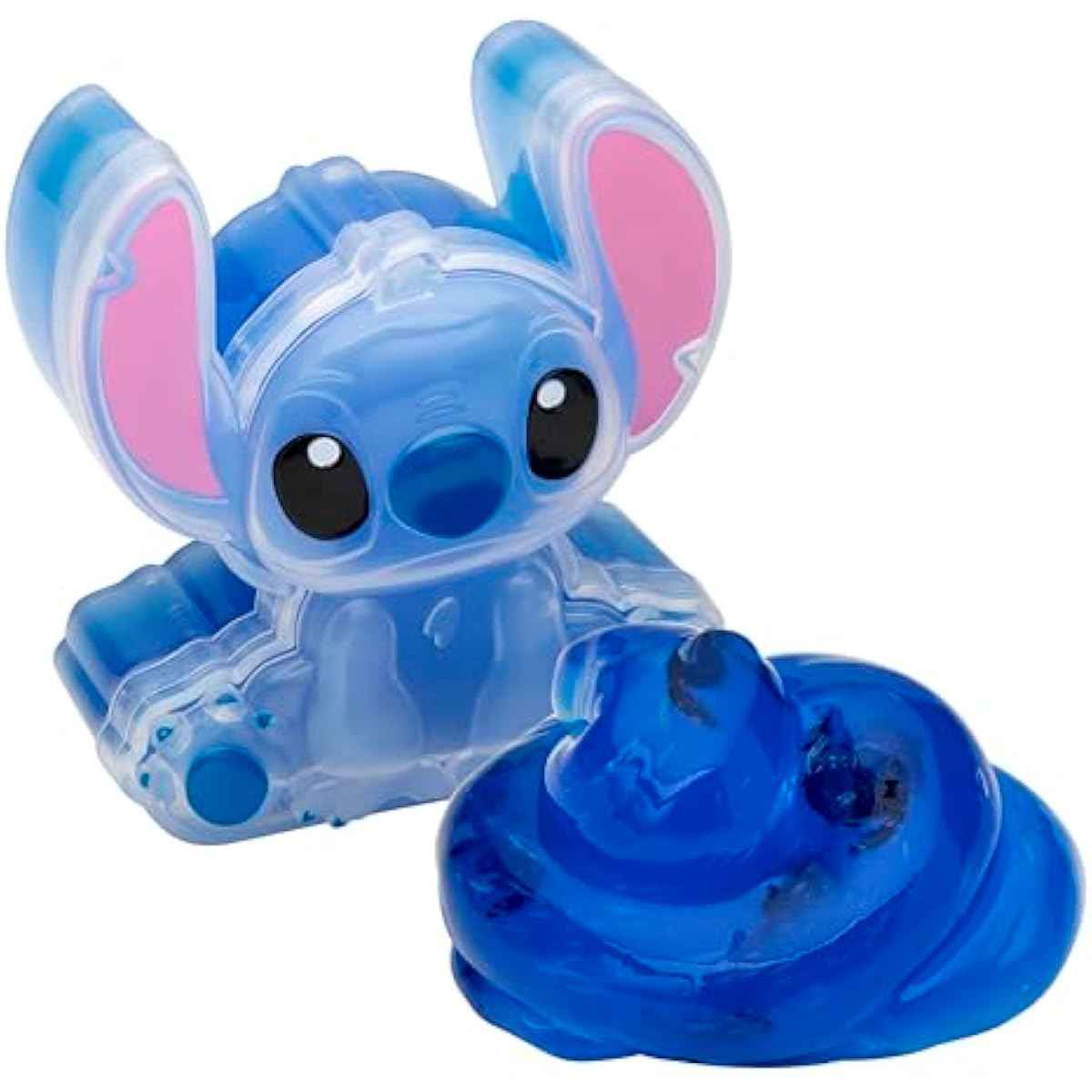 CRA-Z-Slimy Stitch Slime Toy- Glossy, Stretchy, Super Soft, Smooth Blue Stitch Slime with Stitch Shaped Confetti Mix-Ins for Boys and Girls, Lilo and Stitch Kids Toy Gift