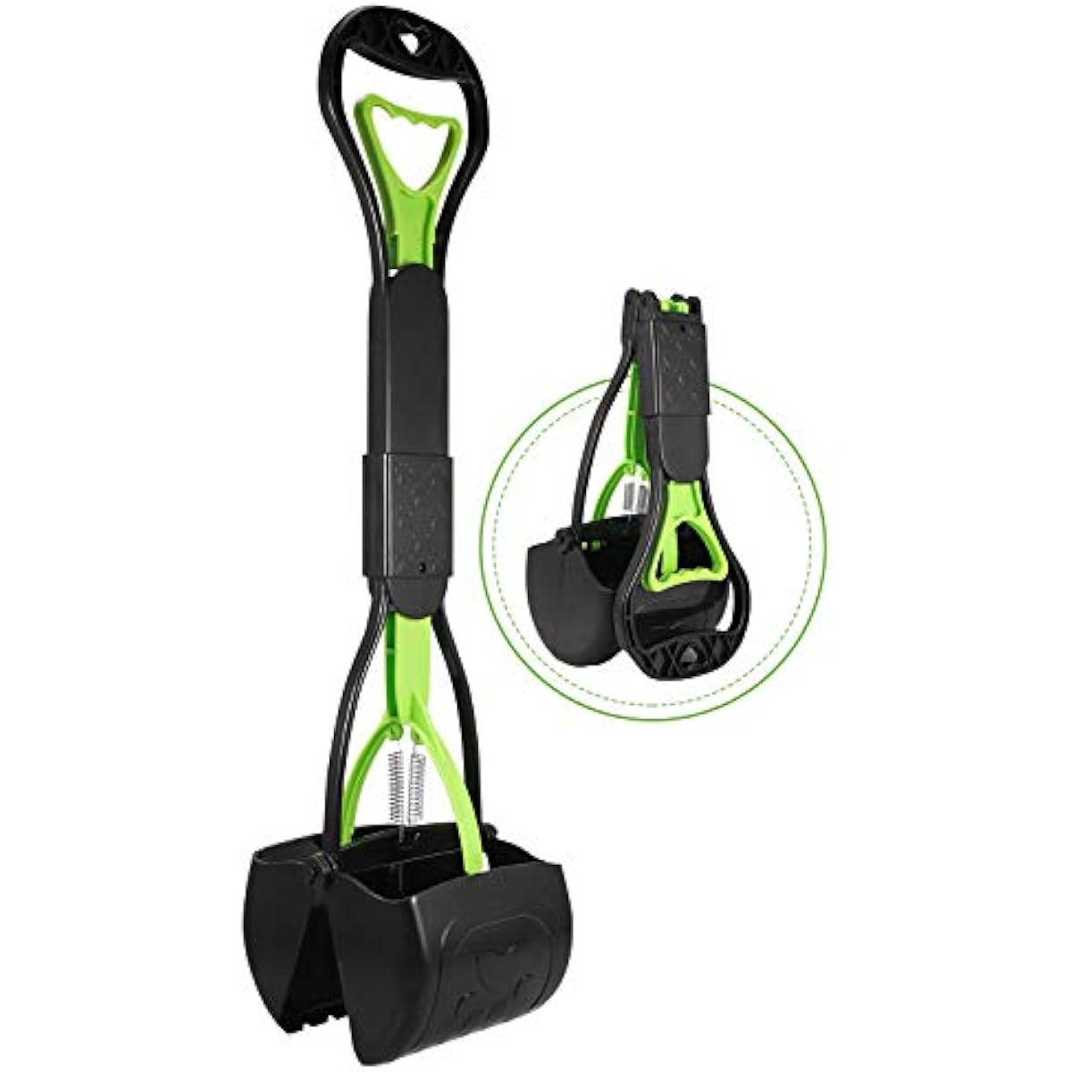 Ppogo Pet Pooper Scooper for Dogs and Cats with Long Handle and High Strength Material