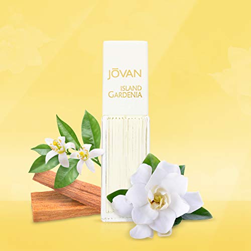 jovan island gardenia eau de cologne 1.5 fl oz travel size women's fragrance