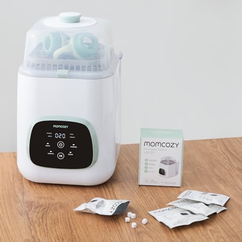Momcozy Official Washing Block for Momcozy KleanPal Pro Baby Bottle Washer, 120 Detergent Tablets