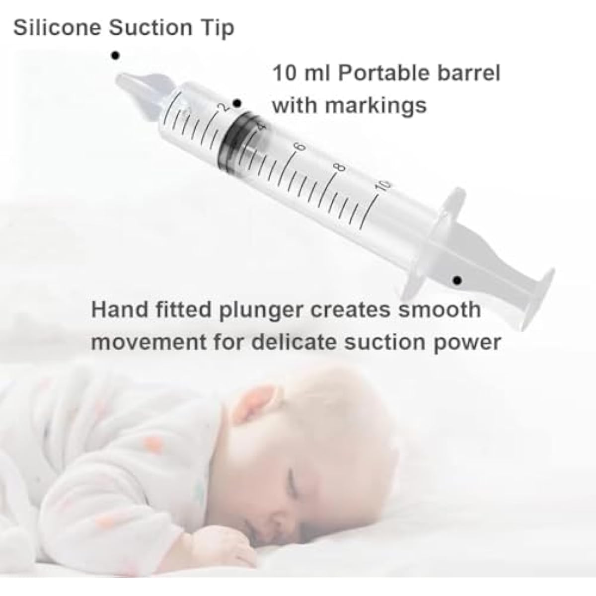 PandaEar Baby Blue Safety Kit for Newborns and Toddlers with Comb, Brush, and More