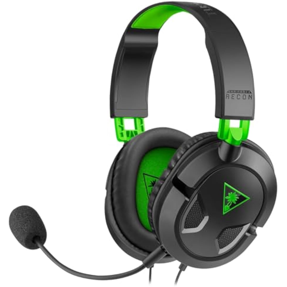 turtle beach recon 50 xbox gaming headset, 40mm speakers, removable mic, 3.5mm connection