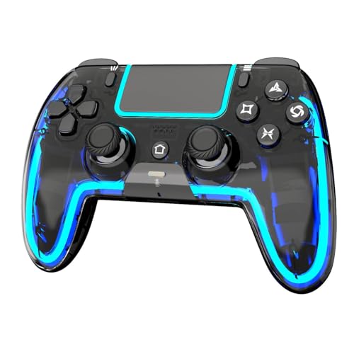 BETMI Wireless PS5 Controller with Hall Effect Joystick, Dual Vibration, and 9 Light Colors