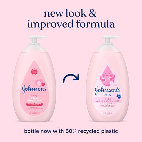 johnsons baby lotion with coconut oil aloe vera vitamin b5 72hr hydration