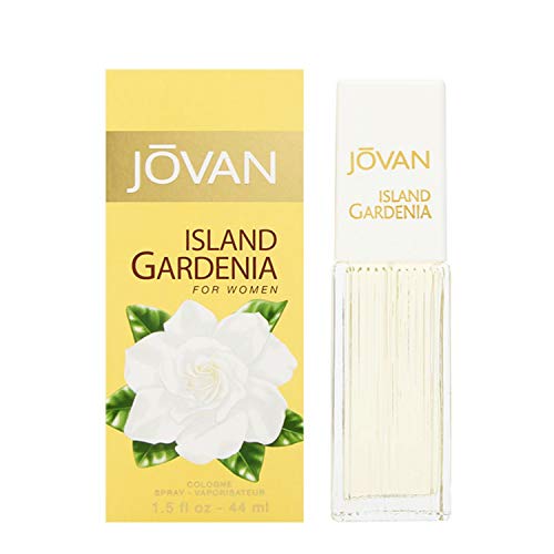 jovan island gardenia eau de cologne 1.5 fl oz travel size women's fragrance
