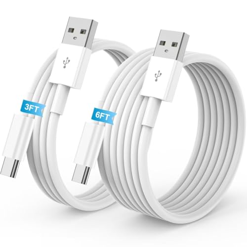carplay charging cord for iphone 17 16 15 pro max plus type c cord 2pack 3ft+6ft
