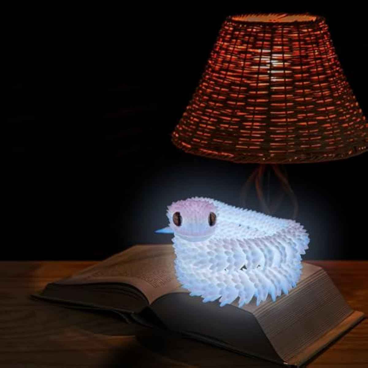 24in 3D Printed Snake Toys, Flexible 3D Printed Animal, Fidget ADHD Snake Toys, Perfect Desk Pet for Animal Collectors, Easter Basket Essentials, Easter Basket Stuffers