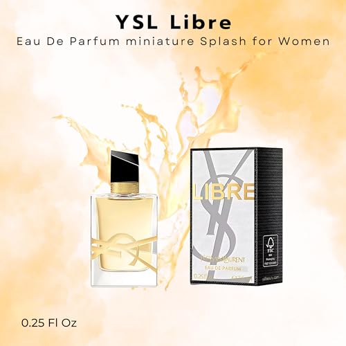 Yves Saint Laurent YSL LIBRE Perfume for Women Mini EDP Splash 0.25 Ounce