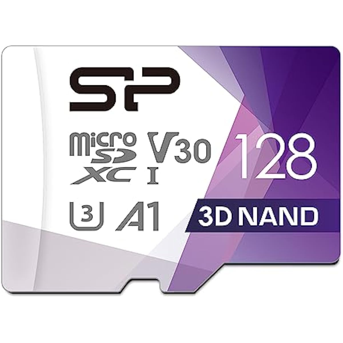 Silicon Power 128GB U3 SDXC Micro SD Card for Cams, DJI Pocket, and Drones with High Speed 100MB/s