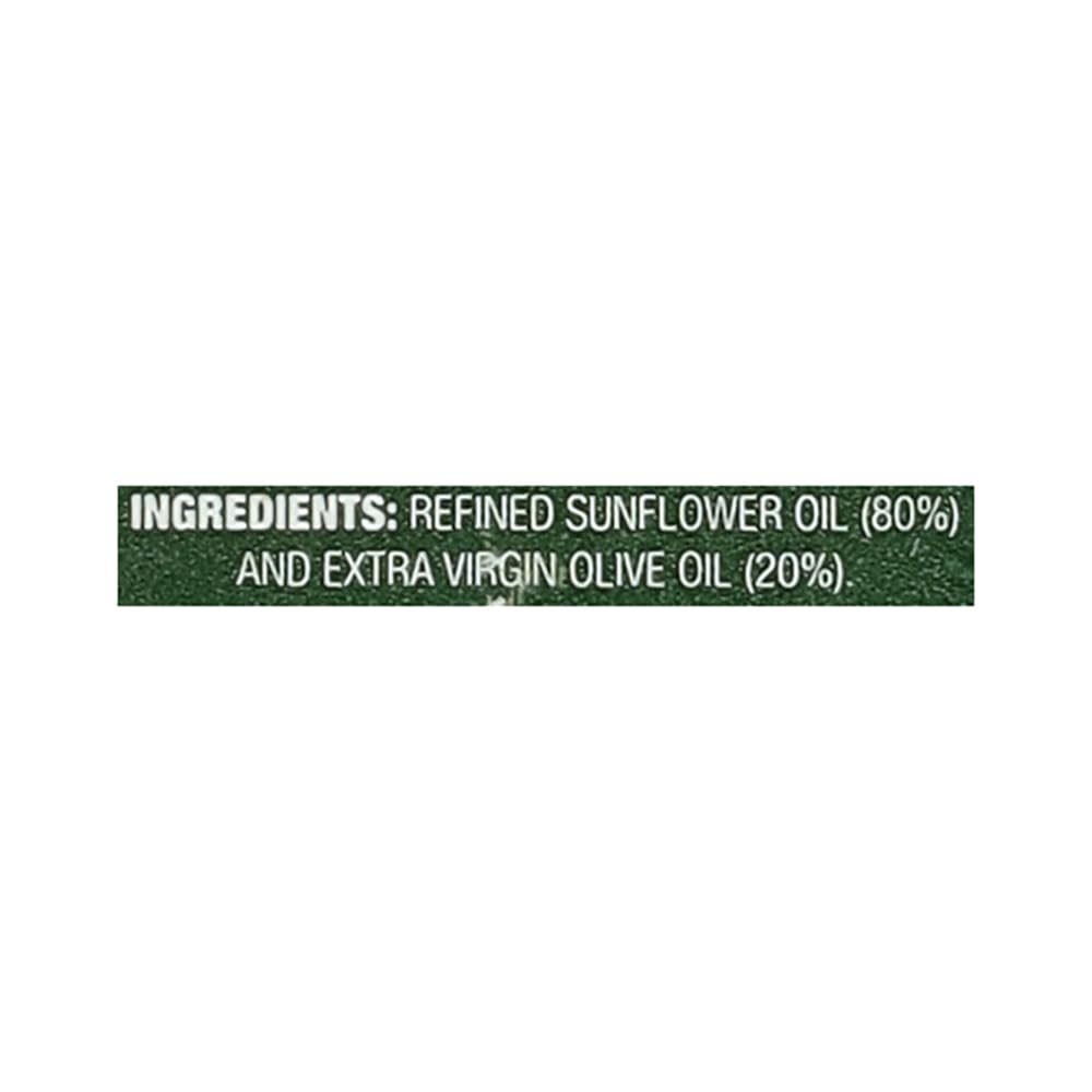 iberia premium blend sunflower oil extra virgin olive oil high heat frying 68 fl oz