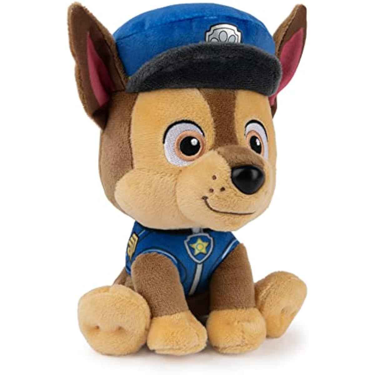 GUND Official PAW Patrol Chase in Signature Police Officer Uniform Plush Toy, Stuffed Animal for Ages 1 and Up, 6" (Styles May Vary)