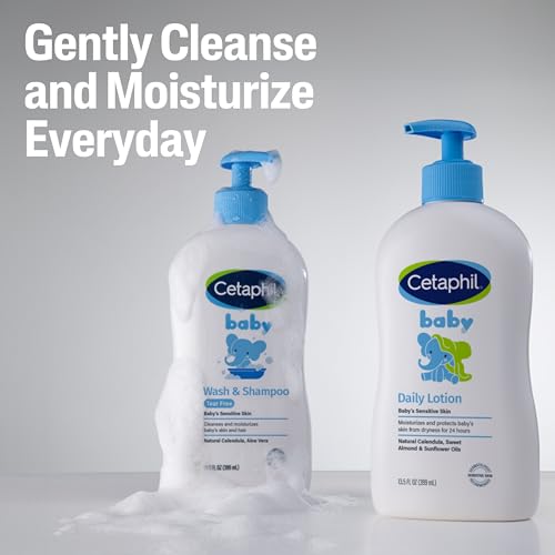 cetaphil baby shampoo and body wash with organic calendula 7.8oz