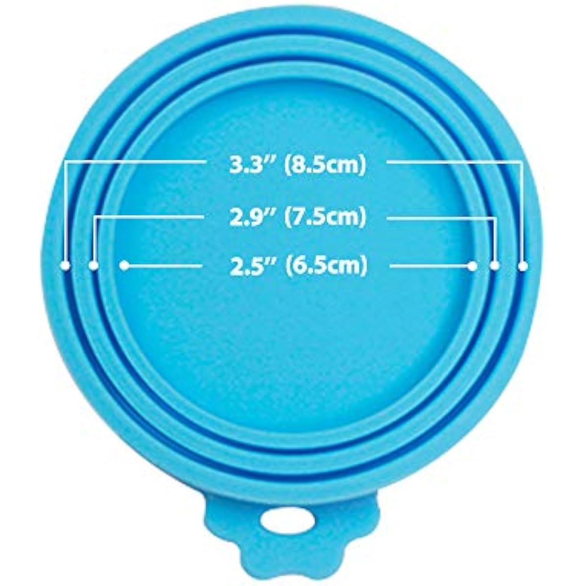 6 packs Pet Food Can Lids, Food Safe BPA-Free & Dishwasher Safe, Can Covers Most Standard Size Dog and Cat Can Tops