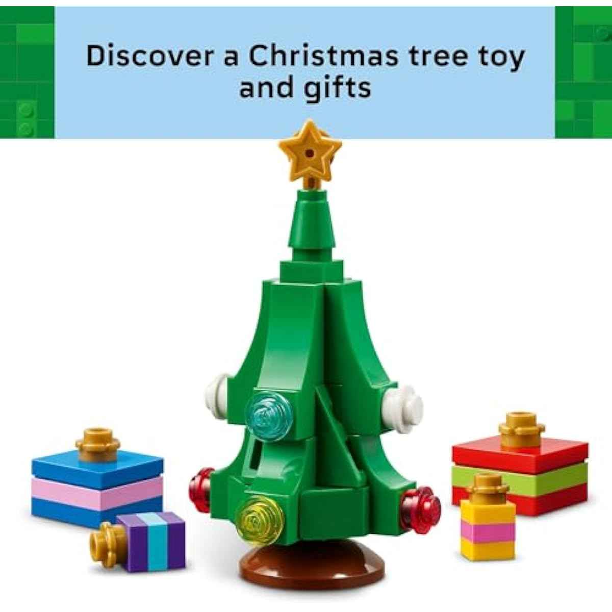 LEGO Santa’s Delivery Truck Building Toy for Kids - Construction Set for Play or Christmas Decor - Building Blocks for Girls & Boys, Ages 8+ - Holiday Craft Ideas for Families - 40746