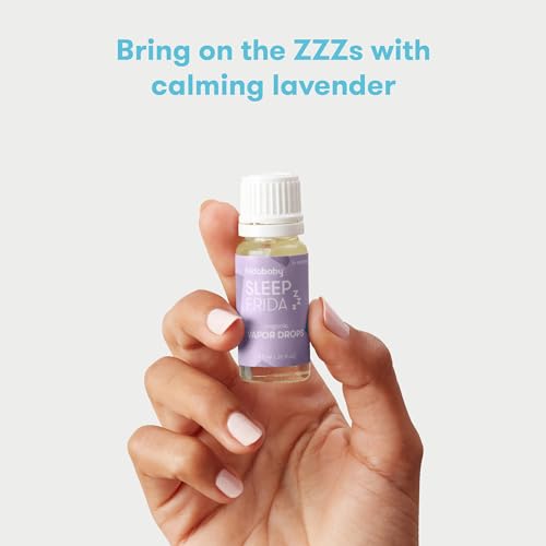 Frida Baby lavender essential oil bath drops, natural sleep vapor for relaxing bedtime aromatherapy