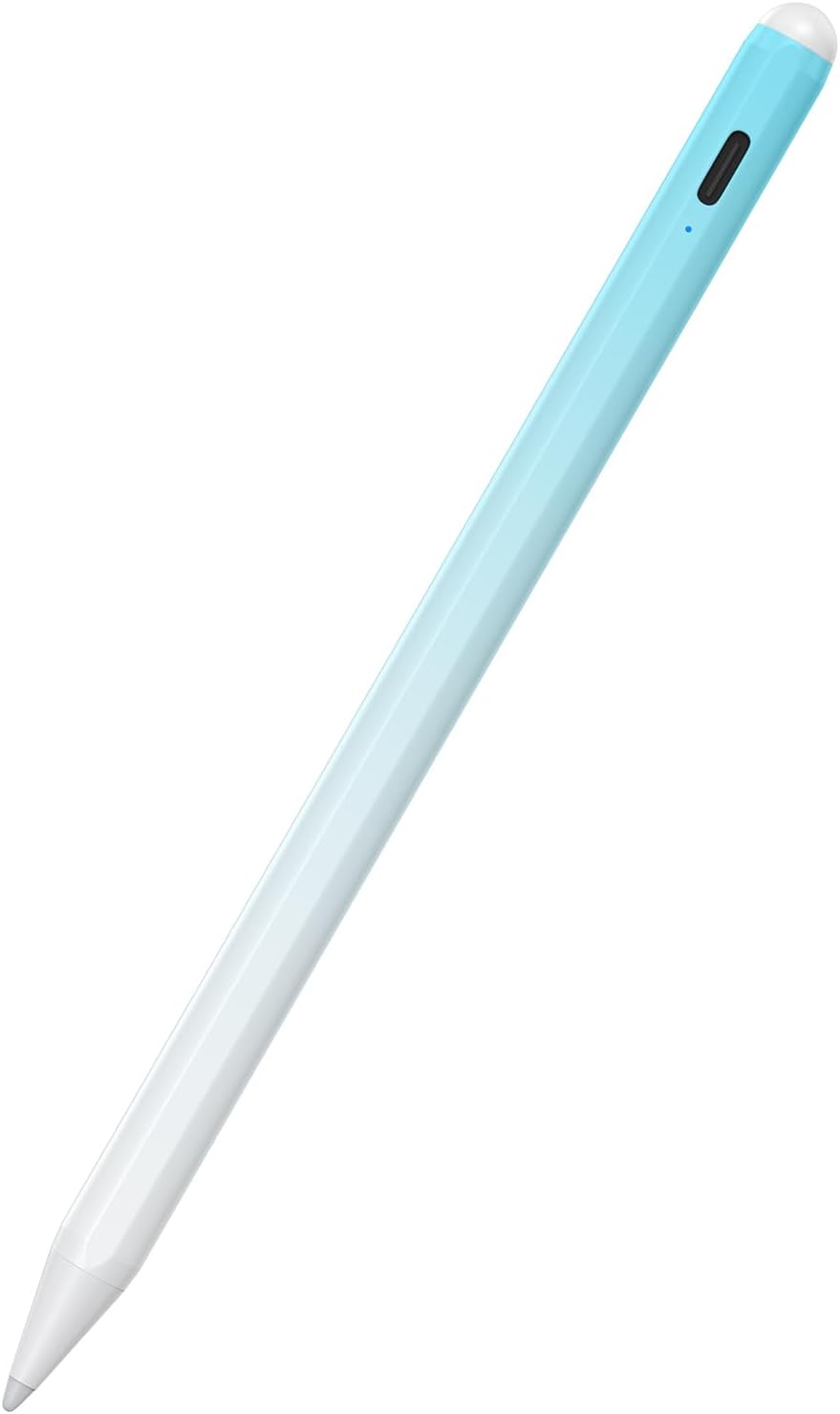 stylus pen for 6th-11th gen ipads, 2x fast charge active pencil compatible with 2018-2025 apple devices - white