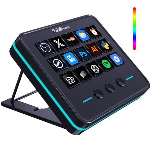 vsninside macro keypad stream controller deck gaming streaming shortcut keyboard