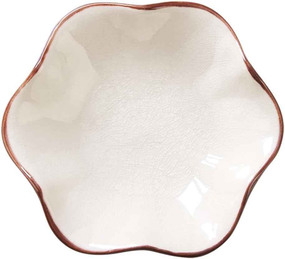 Lotus Leaf Shape Decorative Ring Tray, Small Key Bowl, Ceramic Trinket Tray Jewelry Dish Organizing Necklace Earrings, Home Decoration for Mom Best Friend Sister, Pink.