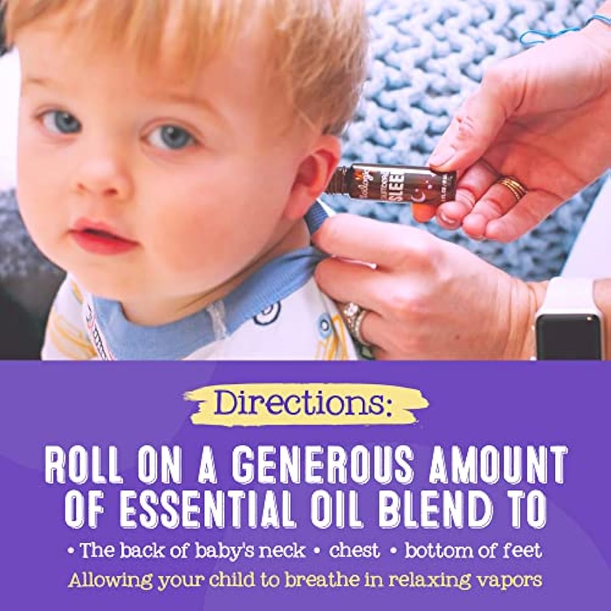 oilogic slumber & sleep roll-on essential oil for babies & toddlers gentle aromatherapy safe pediatrician-tested .3 fl oz