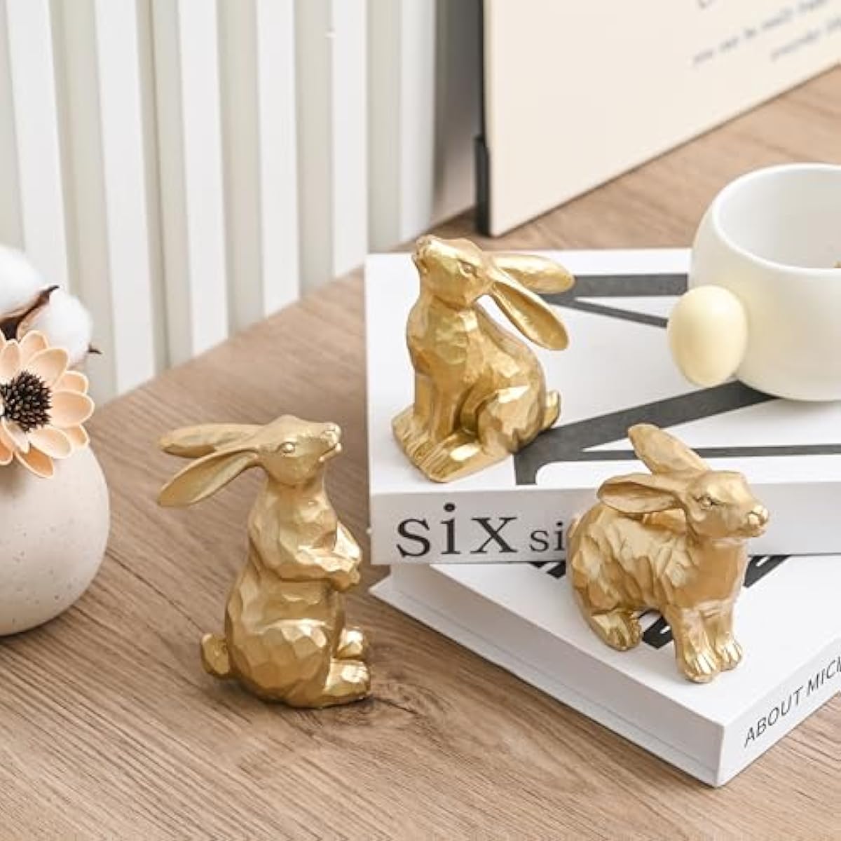 resin-gold-bunny-decor-rabbit-figurines-small-easter-bunny-set-of-3-antique-gold-collection