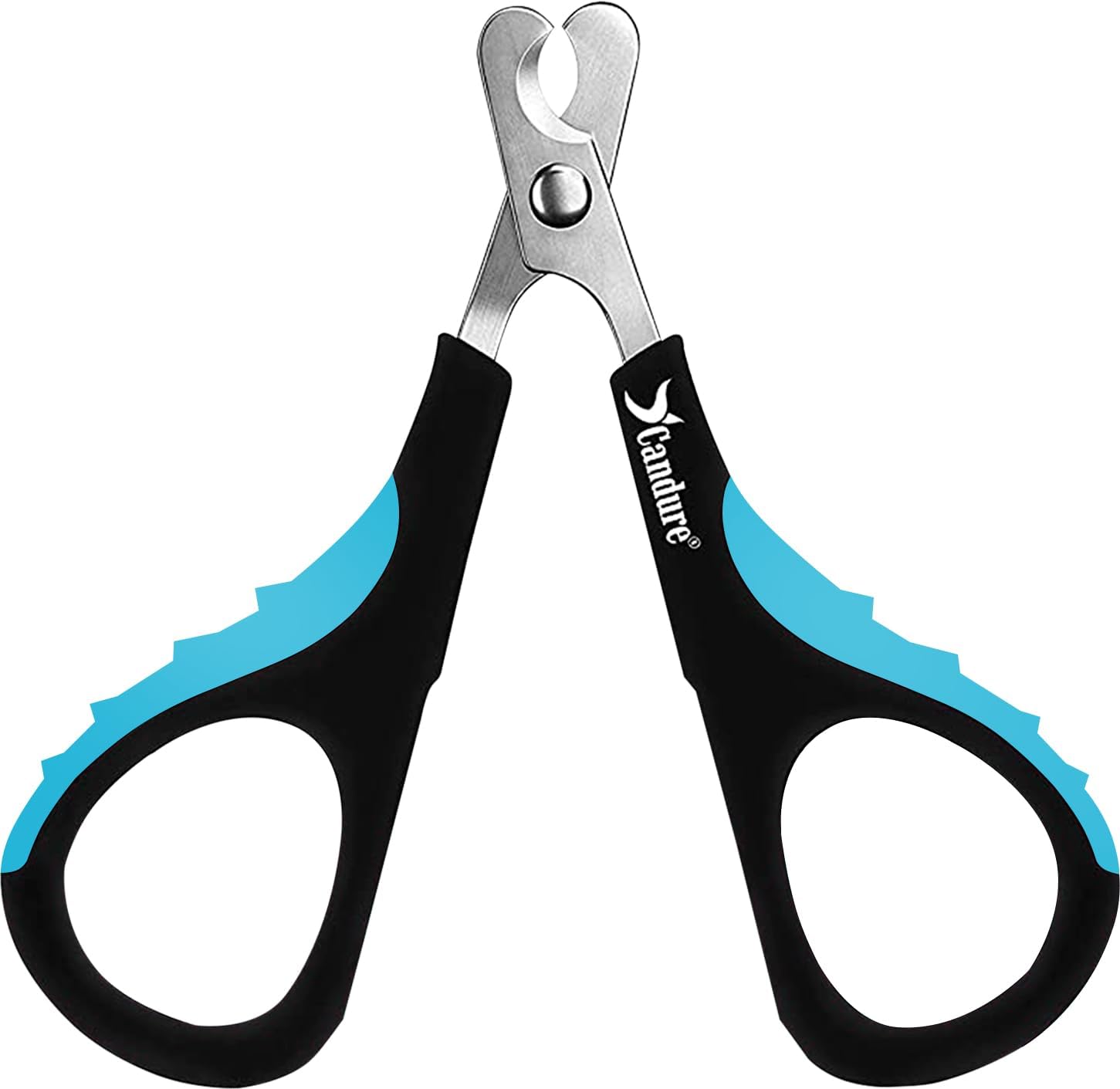 candure dog nail clippers and trimmer with safety guard for small medium-large breeds pet nail clipper