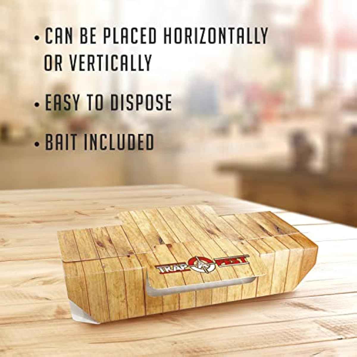Roach Traps Indoor Sticky (18 Pack) - Glue Traps for Roaches Bug Traps with Roach Bait Traps - Long Lasting Non-Toxic Children and Pet Friendly - Trap a Pest