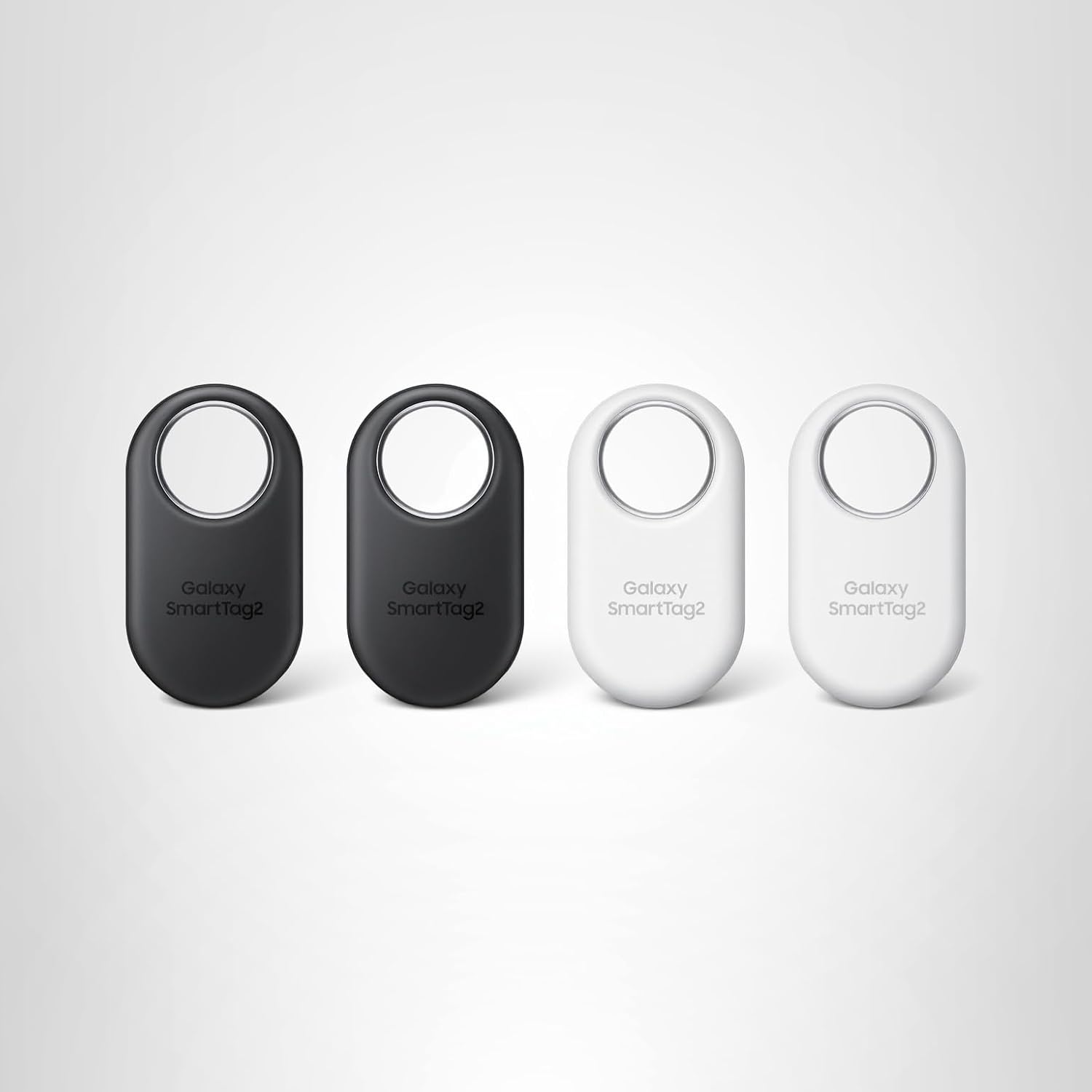 samsung galaxy smarttag2, 120m bluetooth range, water resistant, up to 500 days battery life, black, 1 pack