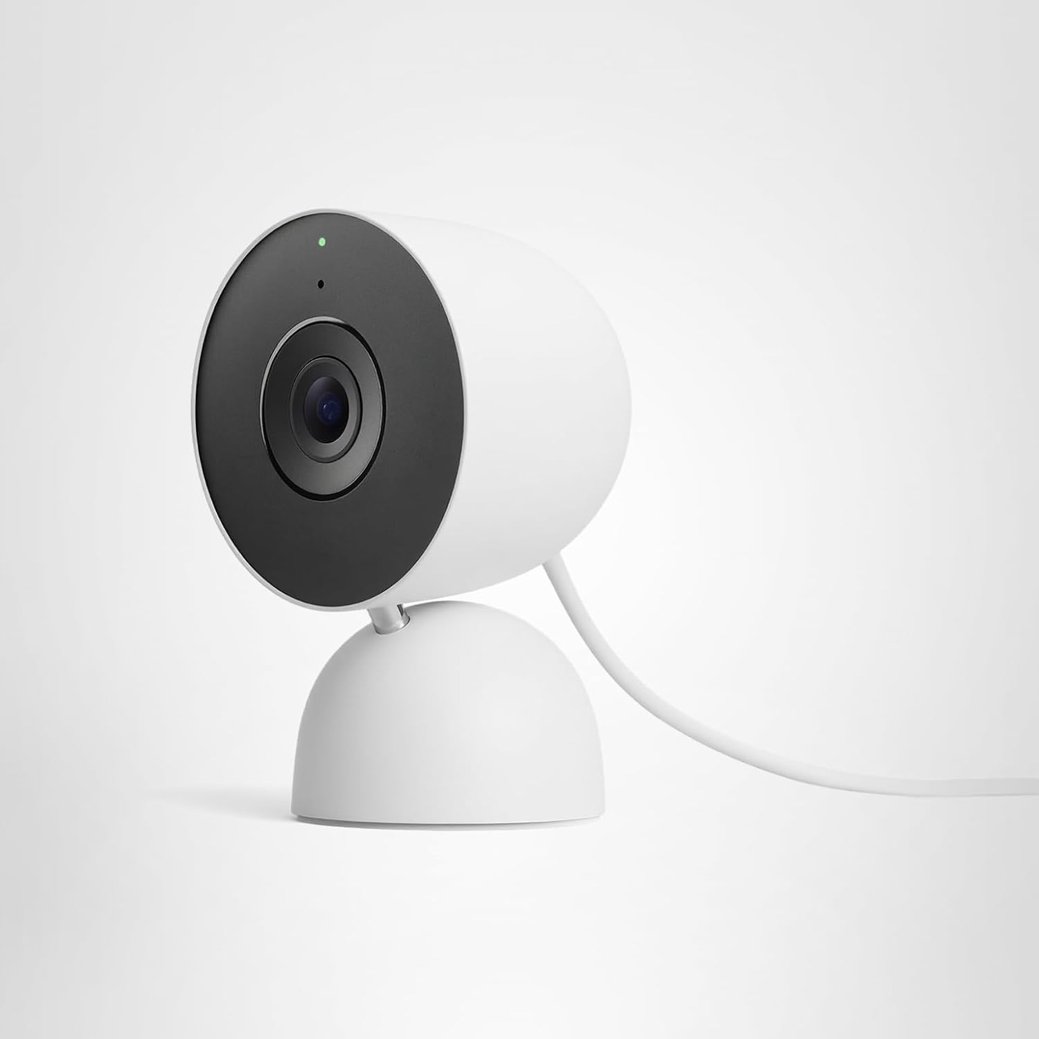 google nest cam indoor wired 3rd gen 2k video night vision 2 way audio works with google home device 2025 model hazel