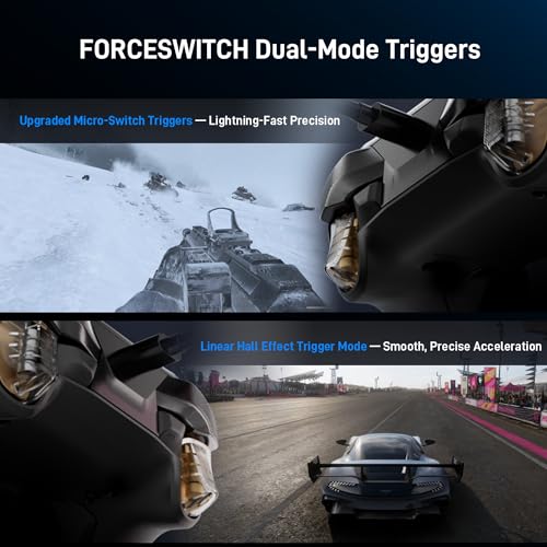 FLYDIGI VADER 5S Wired Controller for Xbox Series X|S, Xbox One, Windows 10/11, FORCEFLEX Adjustable Tension Joysticks, FORCESWITCH Triggers, 6 Remappable Buttons, 3.5mm Audio Jack