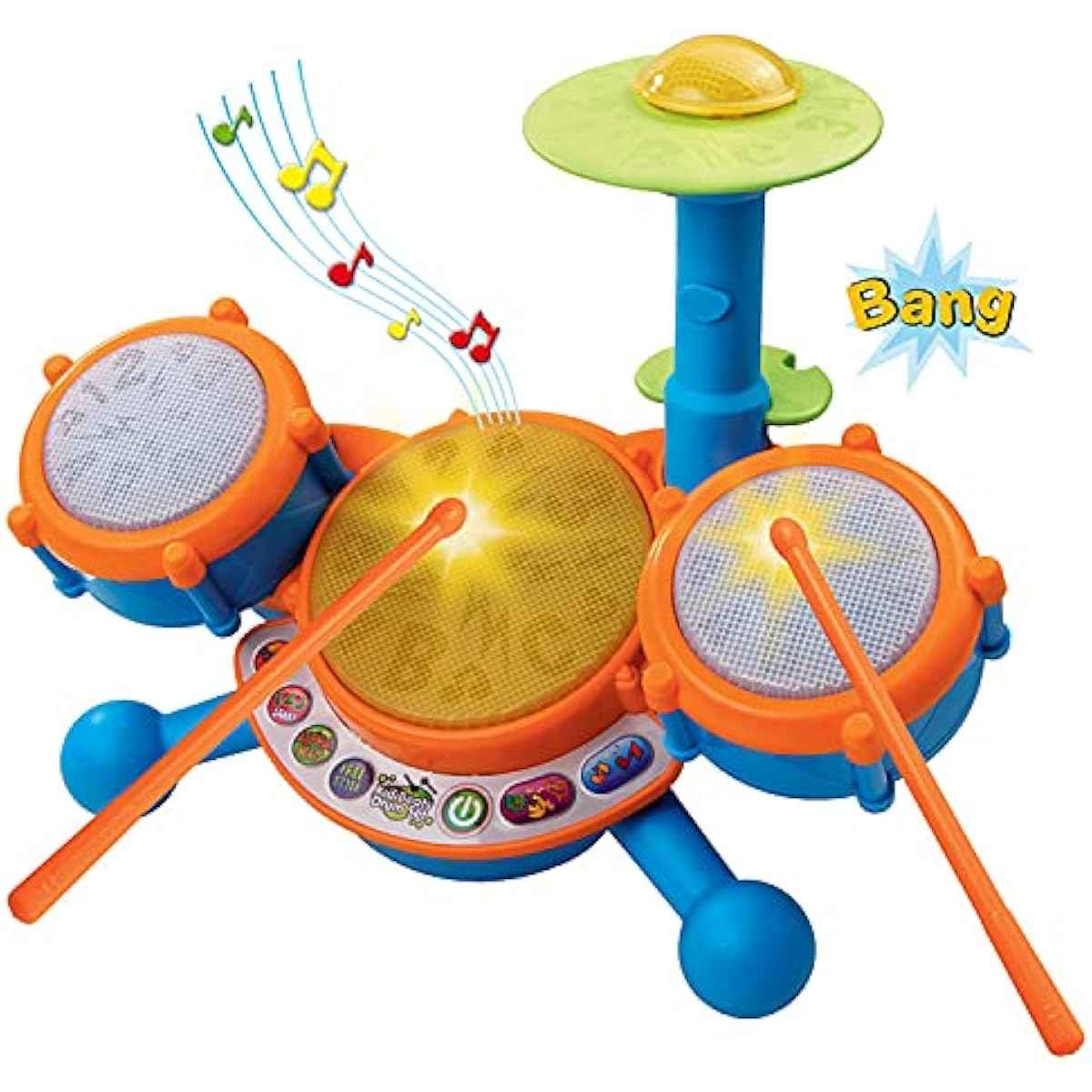 VTech KidiBeats Drum Set (Frustration Free Packaging)