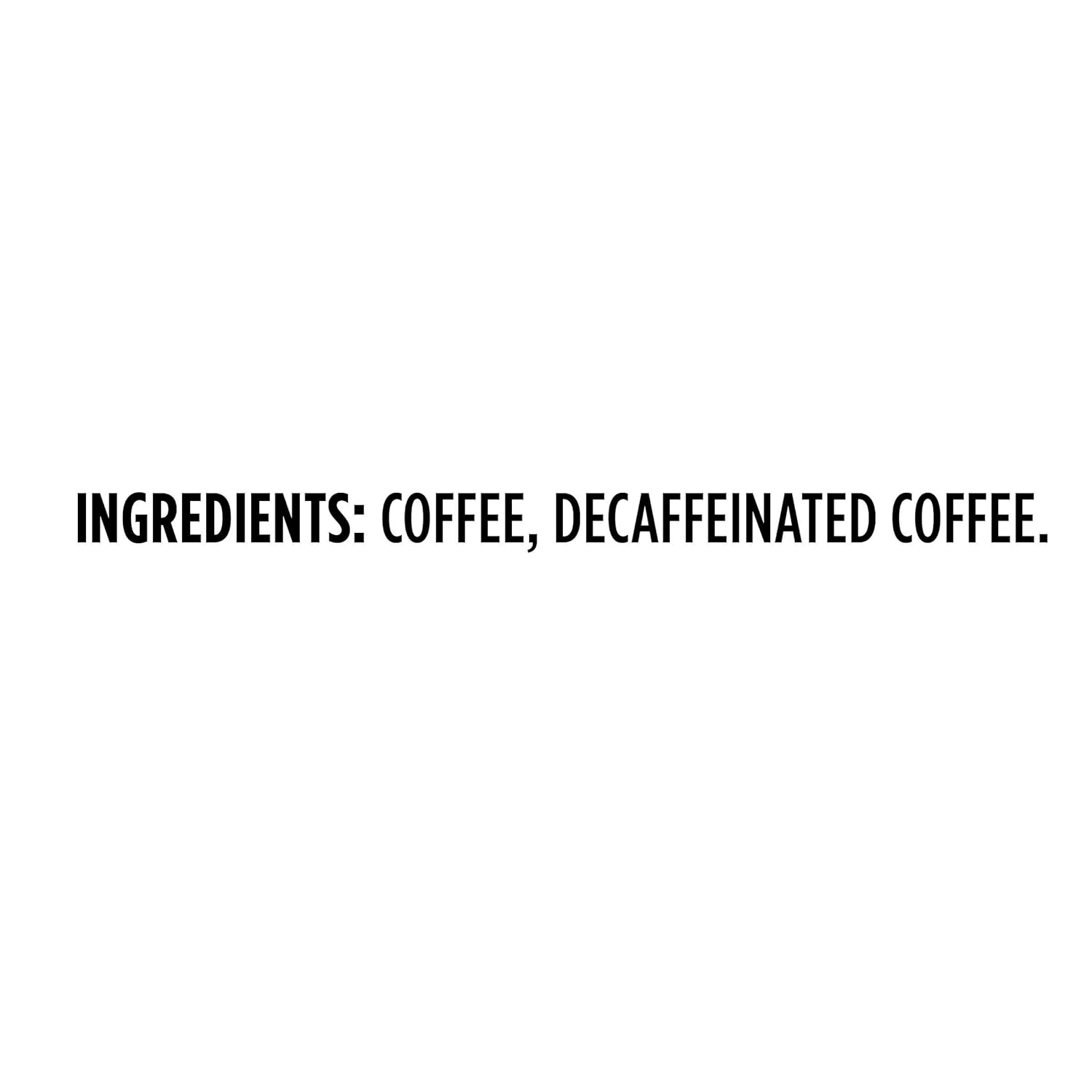 maxwell house half caff original medium roast ground coffee, 25.6 oz canister, smooth and rich, consistently great taste